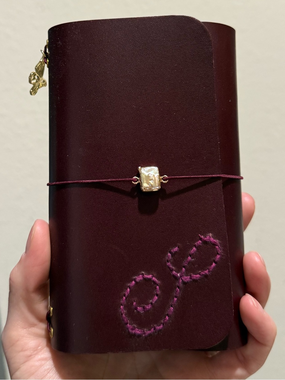 ARCHIVE OF EVELYN POCKET LEATHER JOURNAL